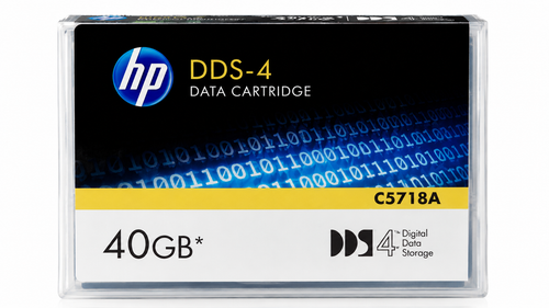C5718A - HP DAT DDS-4 Data Cartridge - DDS-4 - 20 GB / 40 GB - 492.13 ft Tape Length