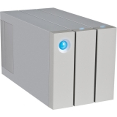 LAC9000473U - LaCie 2big DAS Array - 2 x HDD Supported - 2 x HDD Installed - 12 TB Installed HDD Capacity - 2 x Total Bays - Thunderbolt 2, USB 3.0 - 0, 1, JBOD RAID Levels External