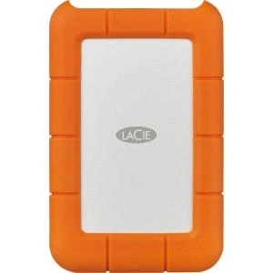 LaCie Rugged 1 TB External Hard Drive - USB 3.0 - Portable - Orange - Retail - STFR1000400