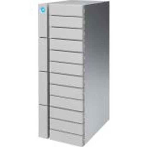 STFJ120000400 - LaCie 12big STFJ120000400 DAS Array - 12 x HDD Supported - 12 x HDD Installed - 120 TB Installed HDD Capacity - 12 x Total Bays - USB 3.1, Thunderbolt 3 - 0, 1, 5, 6, 10, 50 RAID Levels External