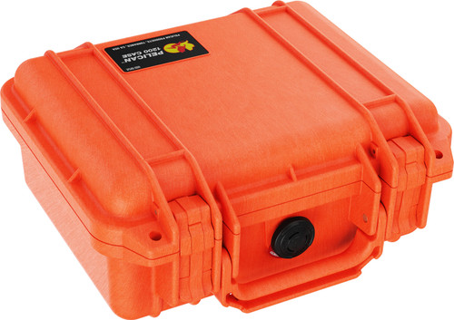 Pelican 1200 Protector Case with foam, Orange