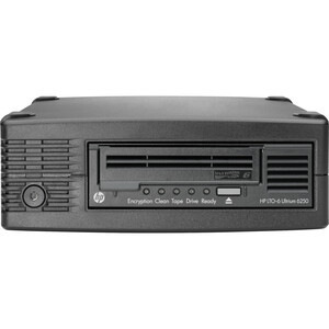 HPE StoreEver LTO-6 Ultrium 6250 SAS External Tape Drive - LTO-6 - 2.50 TB (Native)/6.25 TB (Compressed) - SAS - 5.25" Width - 1H Height - External - 168.94 MB/s Native - 422.34 MB/s Compressed - Linear Serpentine - EH970A