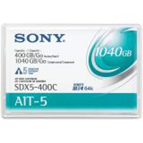 SDX5400C - Sony AIT-5 Tape Cartridge - AIT-5 - 400 GB / 1.02 TB