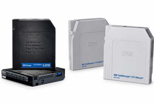 IBM Data Cartridge - 3592 - Labeled - 4 TB / 12 TB - Retail - 46X7452LI