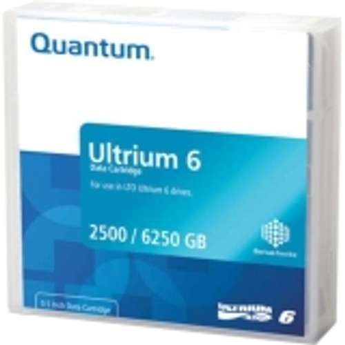 MR-L6MQN-20 - Quantum MR-L6MQN-20 LTO Ultrium 6 Data Cartridge - LTO-6 - 2.50 TB / 6.25 TB - 2775.59 ft Tape Length - 20 Pack