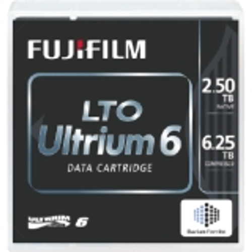16310732 - Fujifilm LTO Ultrium 6 Data Cartridge - LTO-6 - 2.50 TB / 6.25 TB - 2775.59 ft Tape Length