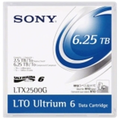 LTX2500GBC - Sony LTO Ultrium 6 Data Cartridge - LTO-6 - 2.50 TB / 6.25 TB