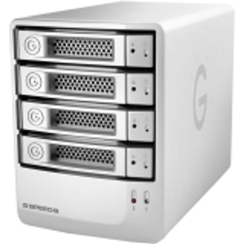 0G02840 - HGST G-SPEED Q DAS Array - 4 x HDD Supported - 16 TB Installed HDD Capacity - Serial ATA/300 Controller - 4 x Total Bays - Serial ATA/300 - eSATA, USB 3.0, FireWire/i.LINK 800 - 0, 5 RAID Levels