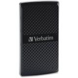 47680 - Verbatim 128GB Vx450 External SSD, USB 3.0 with mSATA Interface - Black - USB 3.0 - mini-SATA - 450 MBps Maximum Read Transfer Rate - 295 MBps Maximum Write Transfer Rate - Portable - Black
