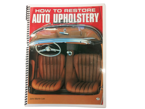 Auto Upholstery Book