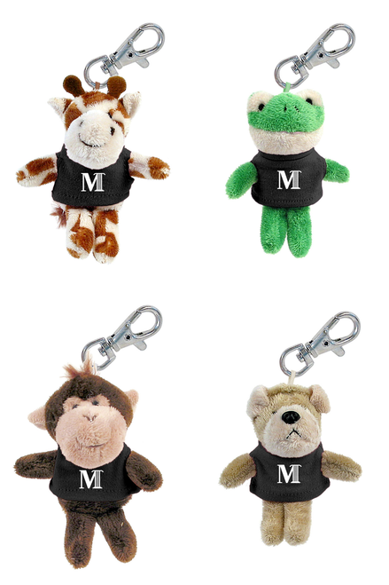Wild Plush Key Tags