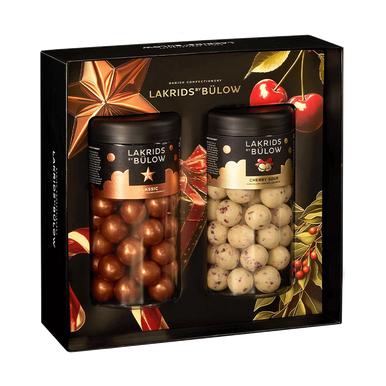 Gift Box - Classic & Cherry - Lakrids by Bülow - Gourmet Liquorice