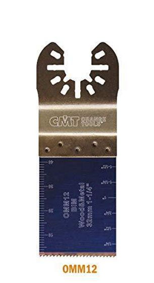 CMT OMM12-X5 5 Pack 1-1/4" PLUNGE and FLUSH-CUT FOR WOOD and METAL
