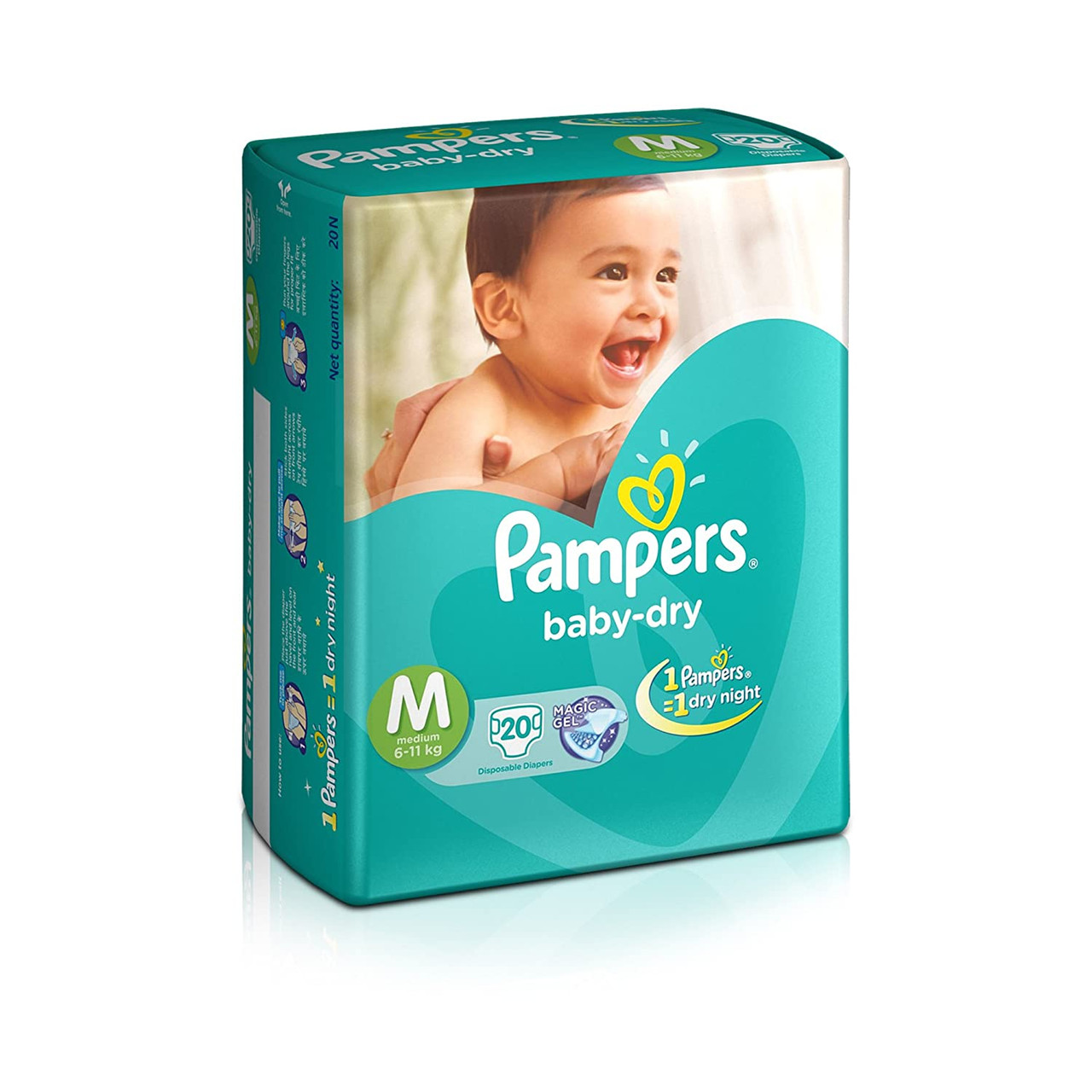 baby pampers medium size