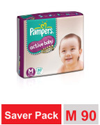 pampers active medium