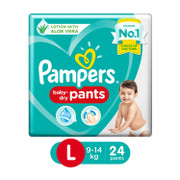 pampers large size