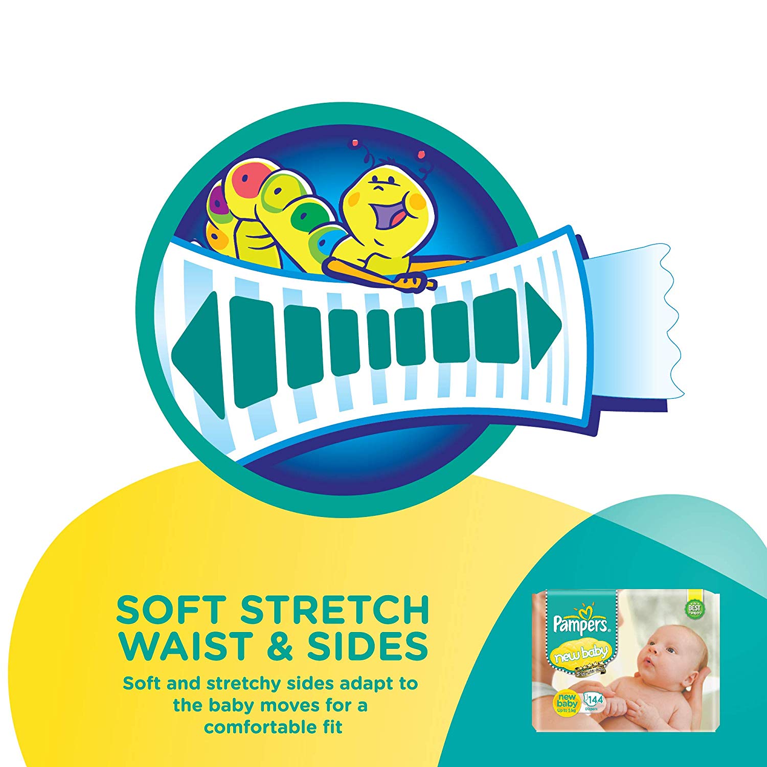 pampers active medium