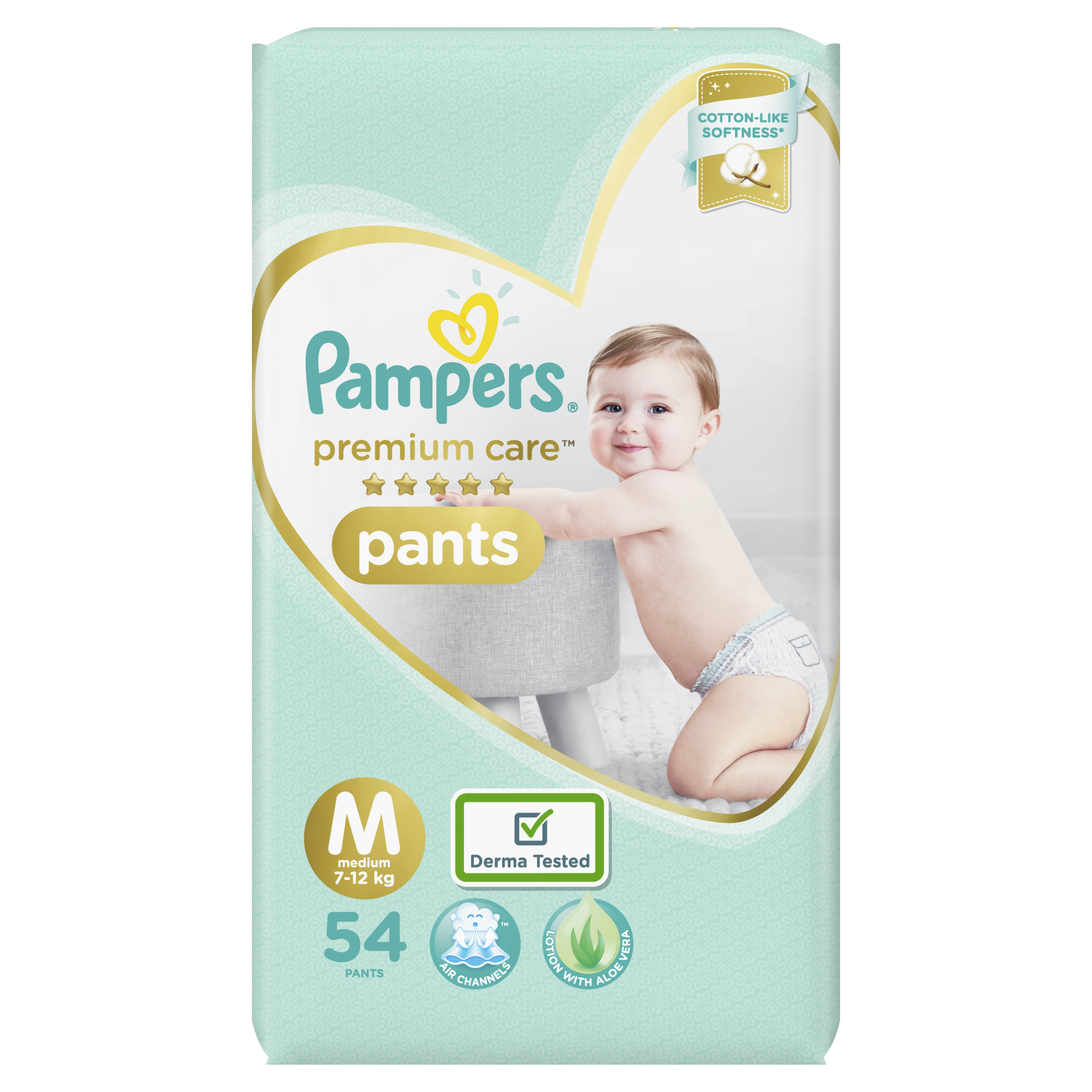 pampers premium care diapers medium