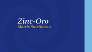 Zinc Oro Matrix Nutritionals