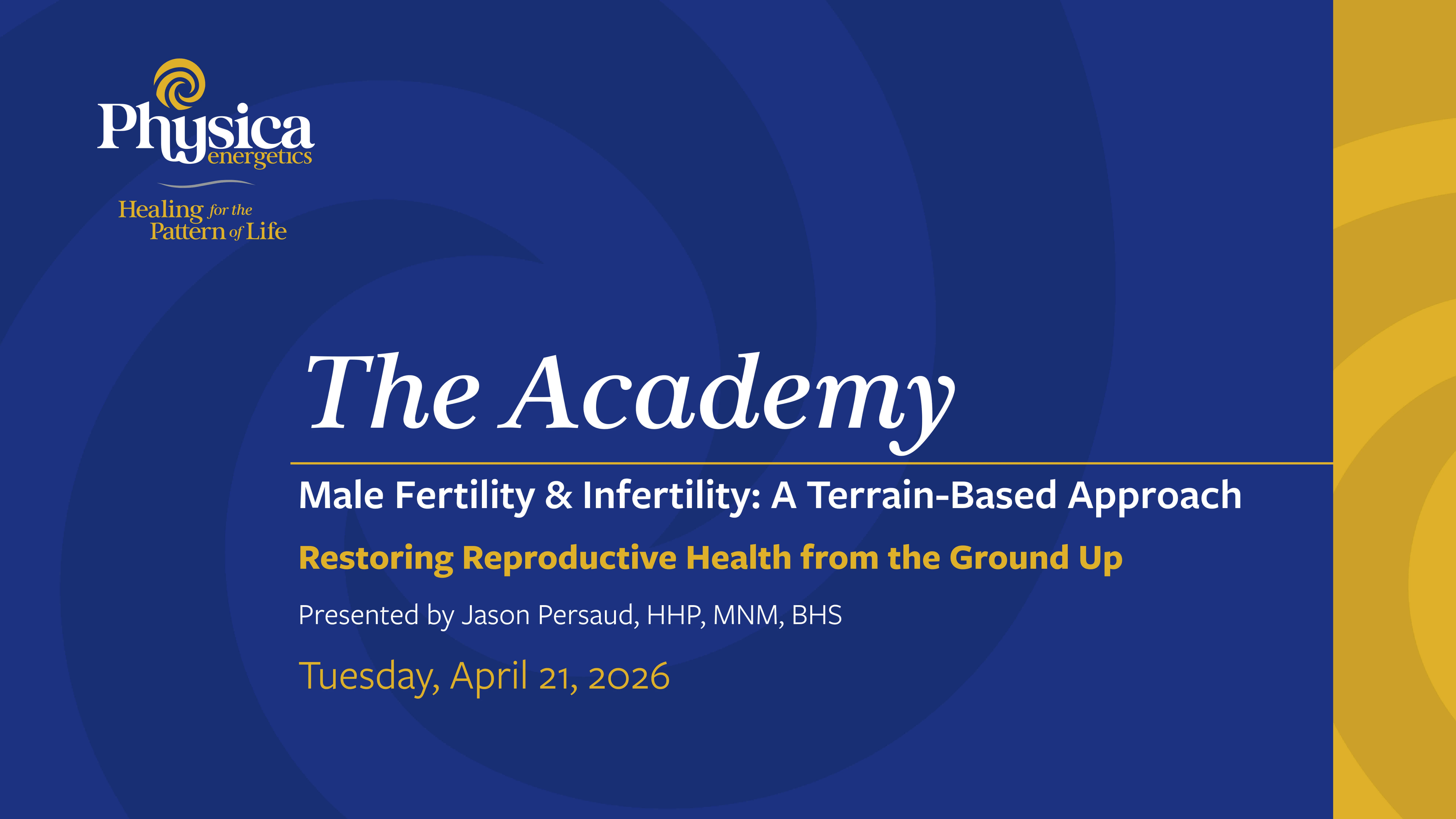 Male  Fertility & Infertility
