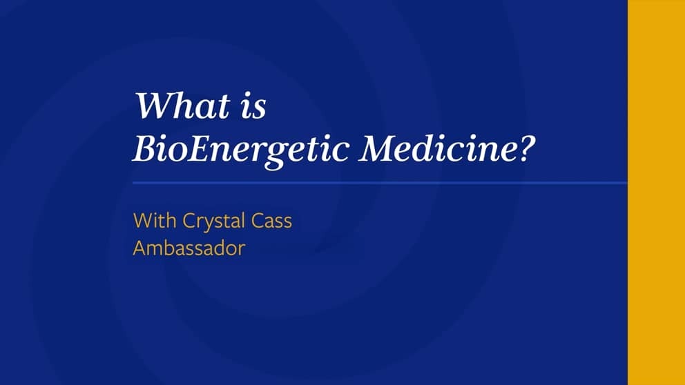 What is BioEnergetic Medicine
