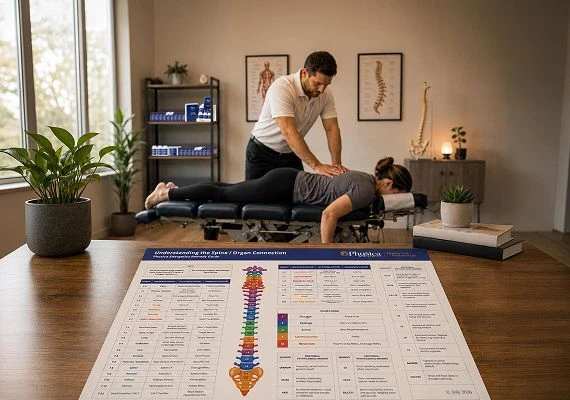 Spine/Organ Connection Chart