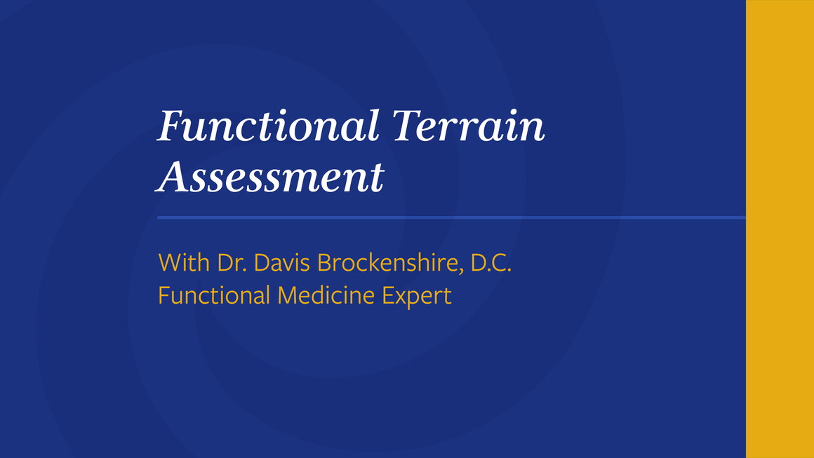 Functional Terrain Assessment