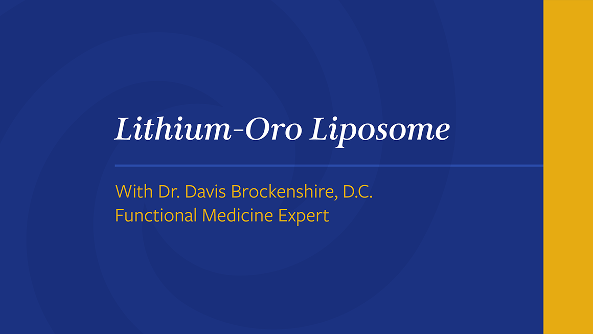 Lithium-Oro Liposome