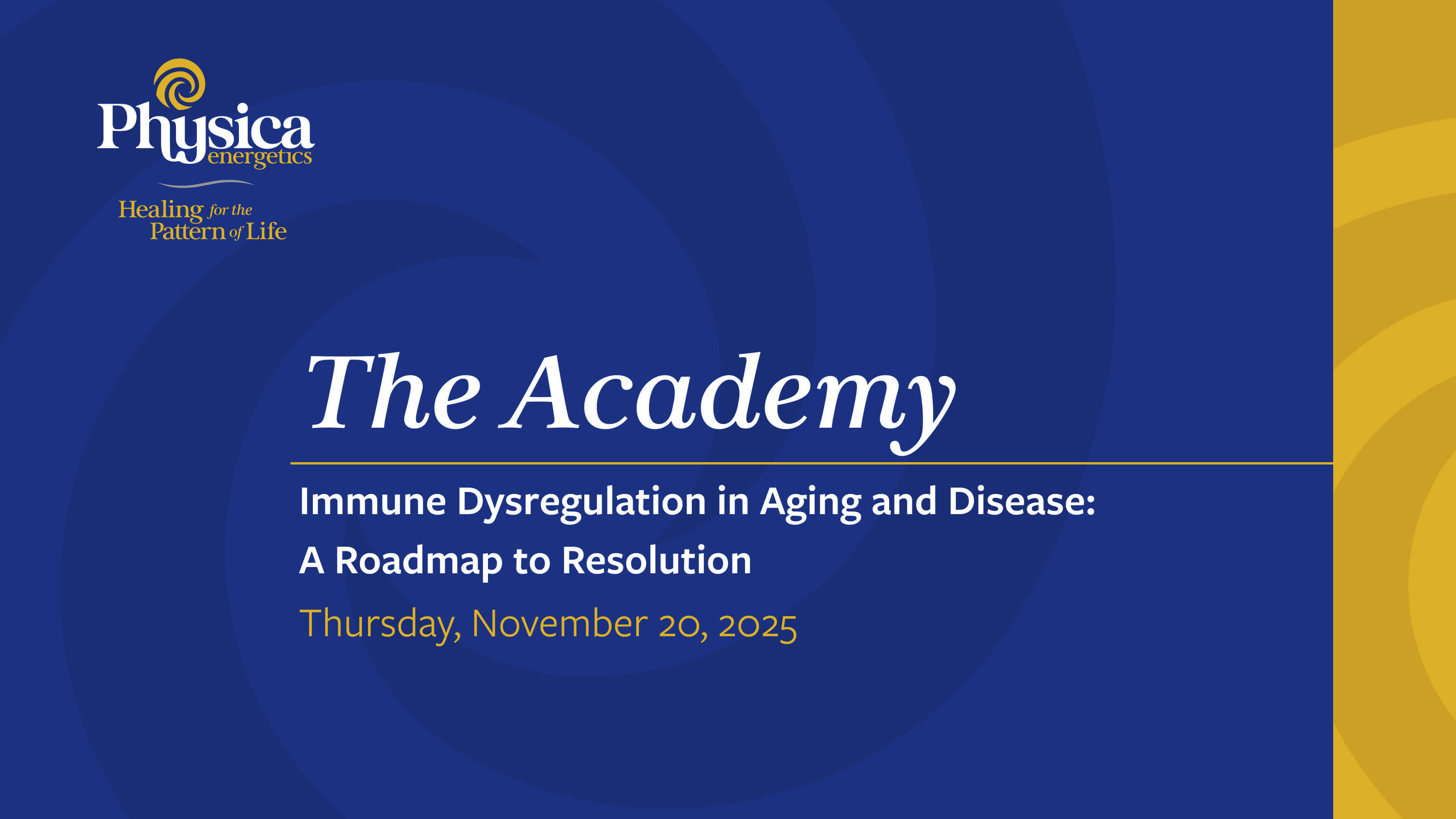 Immune Dysregulation in Aging and Disease: A RoadMap to Resolution