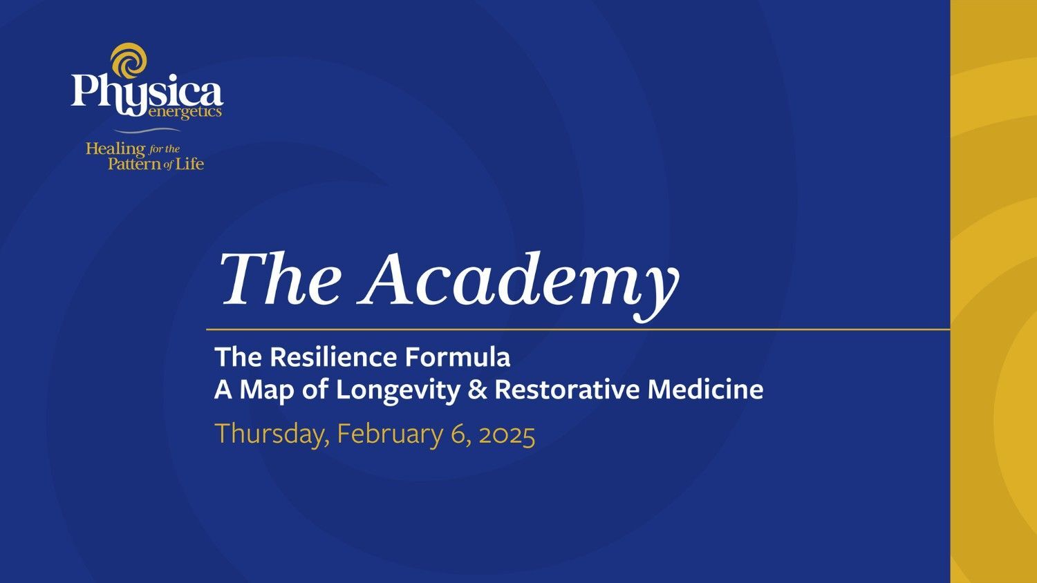The Resilience Formula February 2025