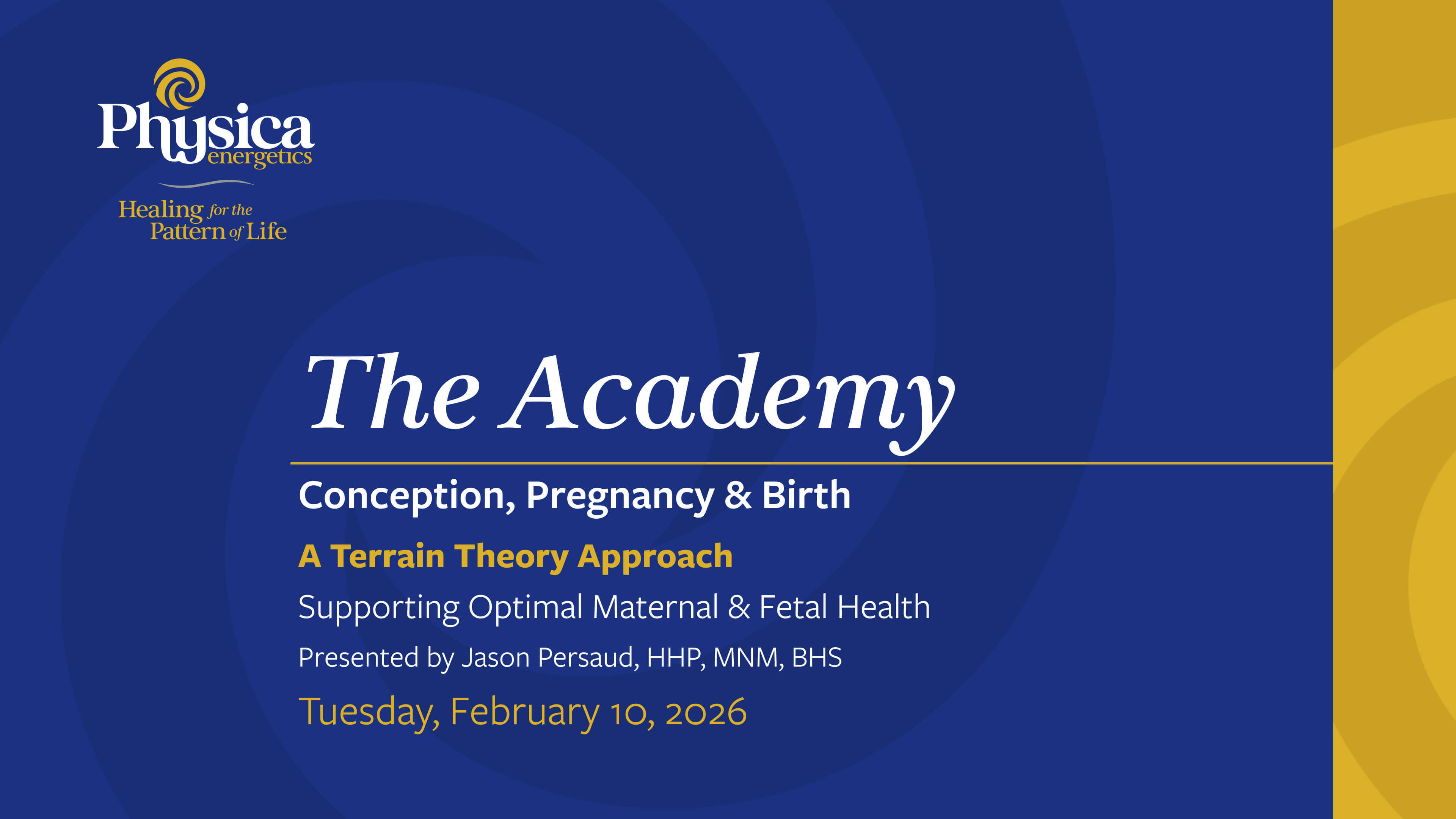 Conception, Pregnancy & Birth February 2026