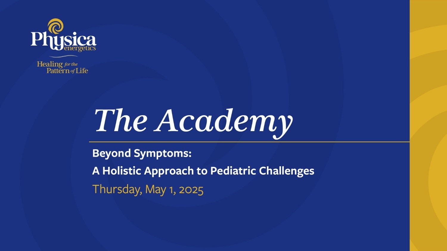 Beyond Symptoms:  A Holistic Approach to Pediatric Challenges