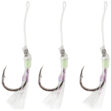 Ocean Tackle Raptor Glow Assist Hook - 8/0