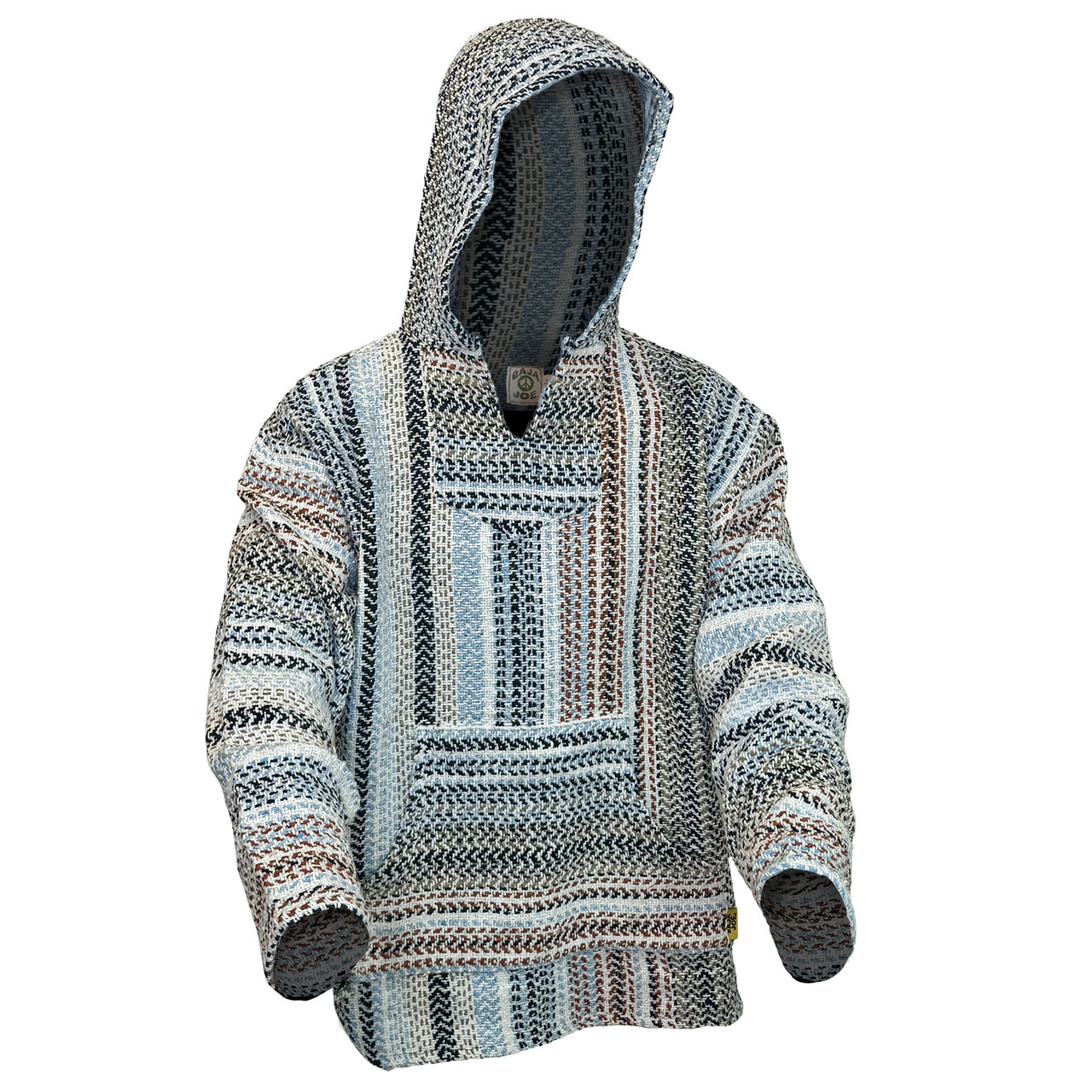 Baja Joe Mexican Hoodie – Pastel Terracotta | Earth Ragz
