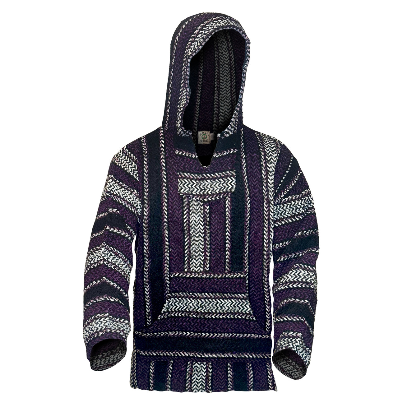 Baja Joe Mexican Hoodie – Pastel Acai | Earth Ragz