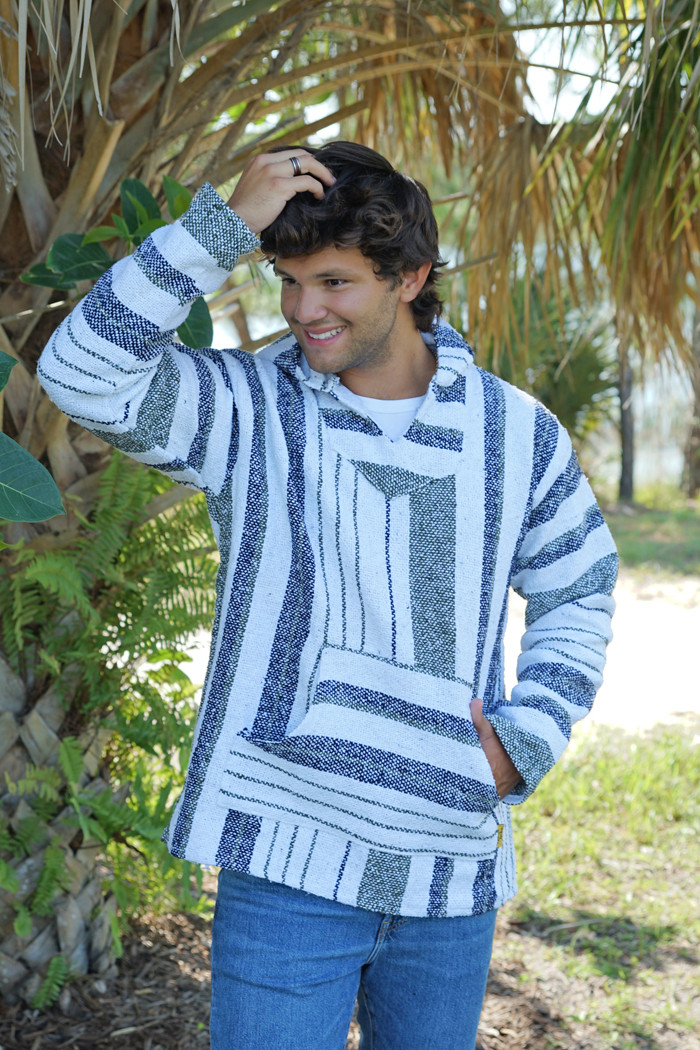 Iguana Jack Baja Hoodie Olive | Earth Ragz