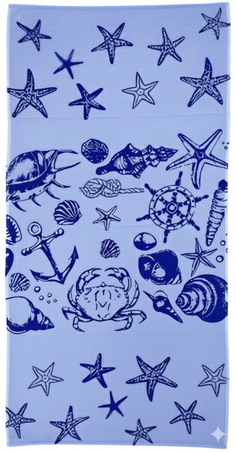 picture of Nautica sand free fringed towel