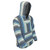 angled view of Baja Joe Mexican hoodie pastel pistachio