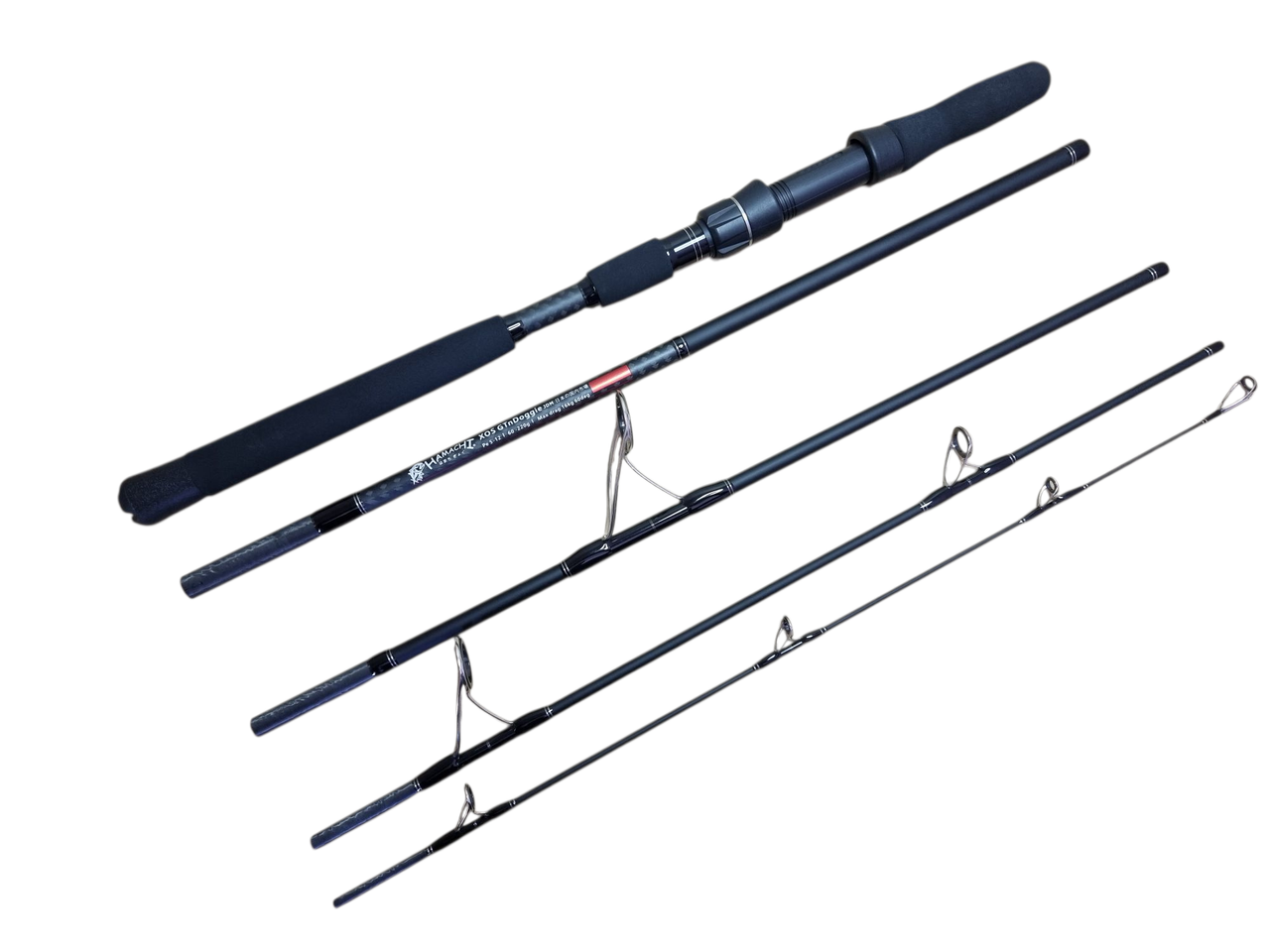 2025-hamachi-xos-gt-n-doggie-9-6-5-piece-travel-fishing-rod PE2-5
