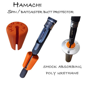Hamachi Tackle shock absorbing butt saver for Spin & Baitcaster rods suits 8 - 12mm Blanks