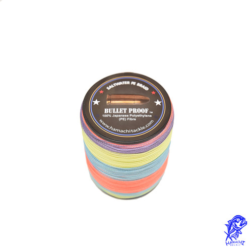 8 strand Hamachi Bullet proof Braid 500m spools 