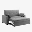 NANTUCKET SOFA SLEEPER - QUEEN, LIGHT GREY