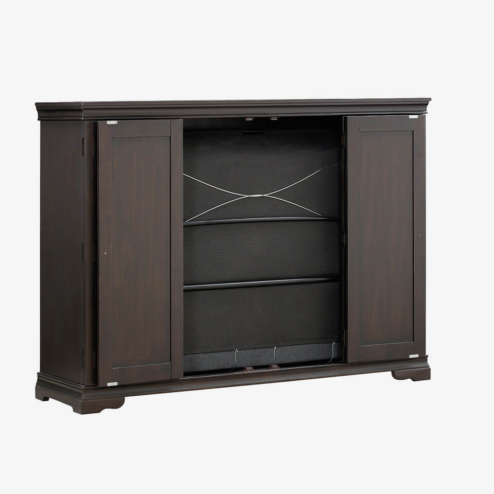 SAN SEBASTIAN CABINET BED - FULL ESPRESSO