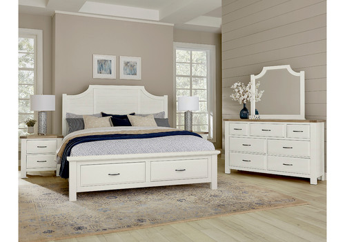 Maple Road Two-Tone Bedroom Set