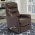 Gemini Leather Manual Swivel Glider Recliner, + 4 COLORS