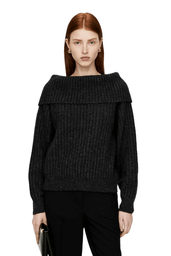 Arket Women's Off-Shoulder Rib Jumper