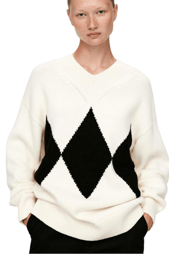 Arket Women's Relaxed Wool-Cotton Jumper