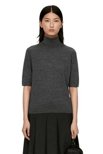 Arket Women's Short-Sleeve Roll-Neck Jumper