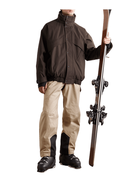 Loro Piana Men's Lech Padded Storm System® Virgin Wool-Blend Hooded Ski Jacket