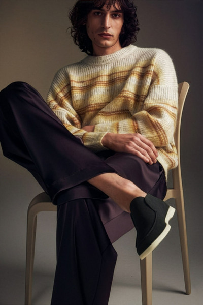 Loro Piana Men's Open Walk Chukka Boots (Suede with Beaver Fur)